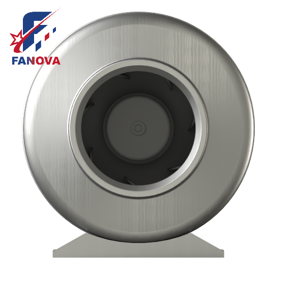 Ventilador de conducto circular EC de 6 pulgadas y 150 mm