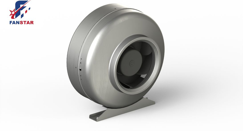 Ventilador de conducto circular Ec Extractor de ventilador de conducto de 250 mm