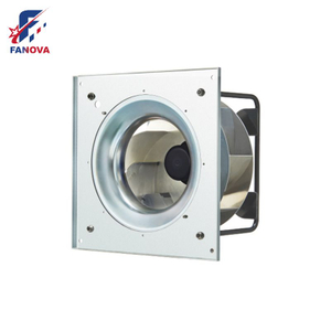 fan centrífuga trasera industrial del diámetro 280 de 230V Ec con el soporte de ayuda