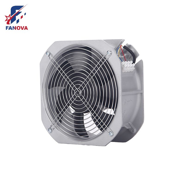 Ventilador axial ecológico de CC de 48 V de diámetro y 200 mm de diámetro